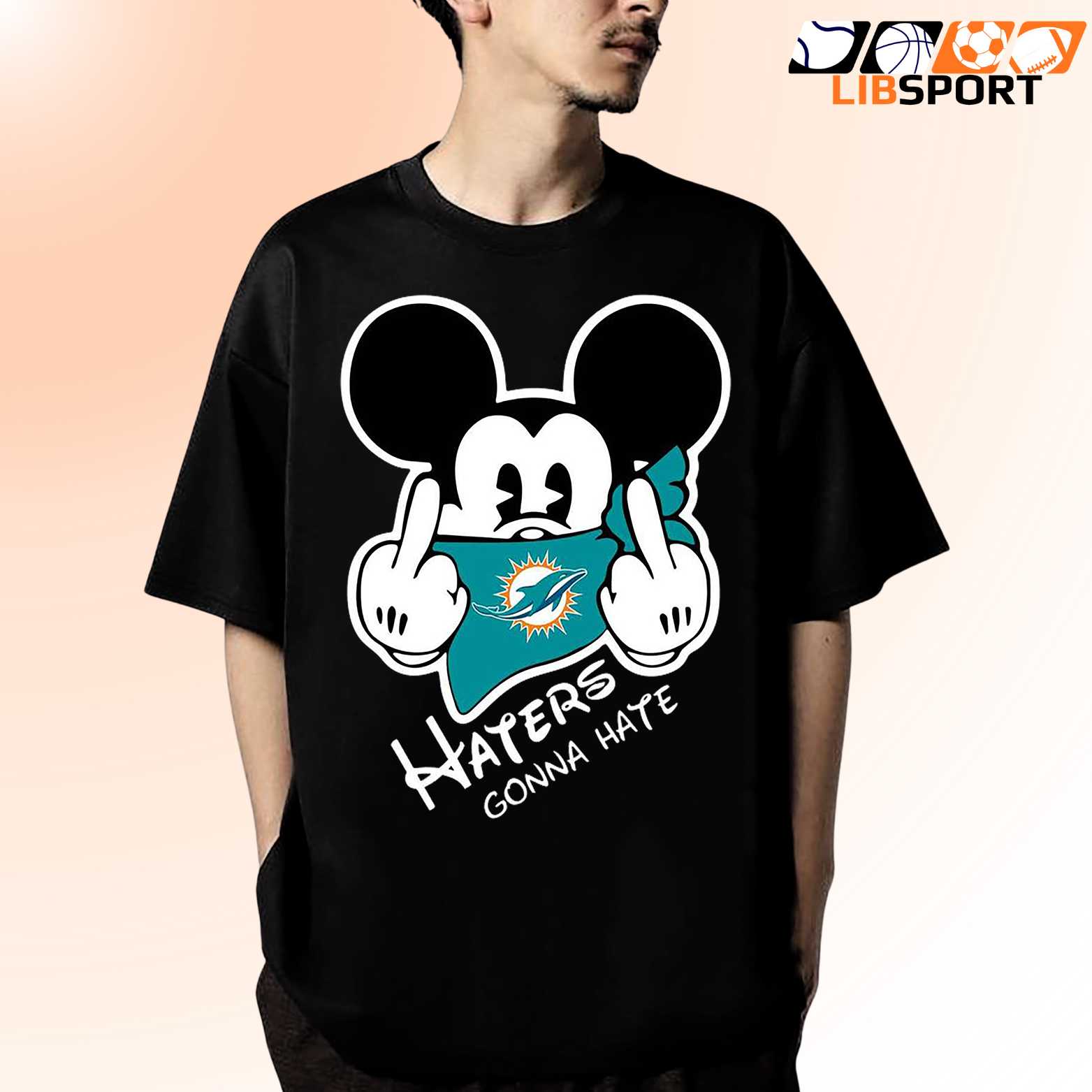 Haters Gonna Hate Miami Dolphins T-Shirt, Funny Nfl Football Tee, Unisex Game Day Shirt